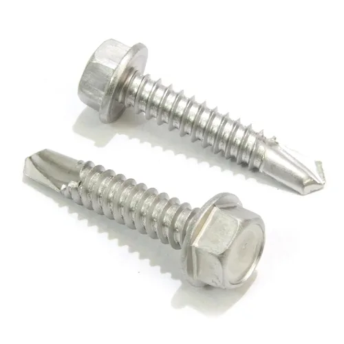 Vista 13 de Bolt Dropper Tornillos TEK de acero inoxidable #8 x 1/2 pulgadas, paquete de 100 tornillos autorroscantes, resistentes a la corrosión, tornillos