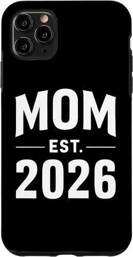 Vista 13 de Mom Est 2026 New Mother Parent New Born Child Parenthood Case for iPhone XR