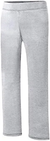 Vista 2 de Pantalones para correr de lana con la parte inferior de apertura EcoSmart talla grande de Hanes