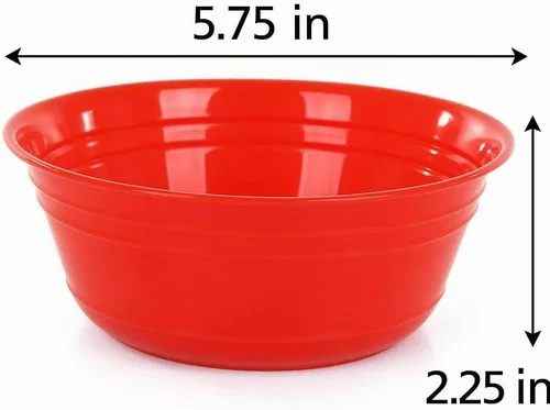 Vista 2 de Mintra Home Tazones para aperitivos (6 paquetes pequeños (20.3 fl oz), surtidos: 5.75 pulgadas de ancho x 2.25 pulgadas de alto