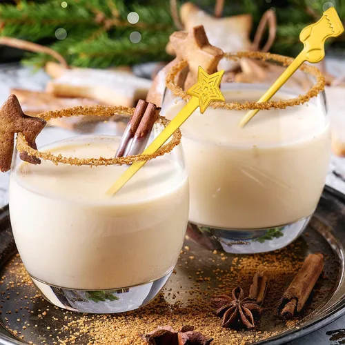 Vista 7 de 16 cucharas de Navidad para café, cuchara creativa de acero inoxidable para agitar, a granel para postre de sopa, 4 estilos (dorado)