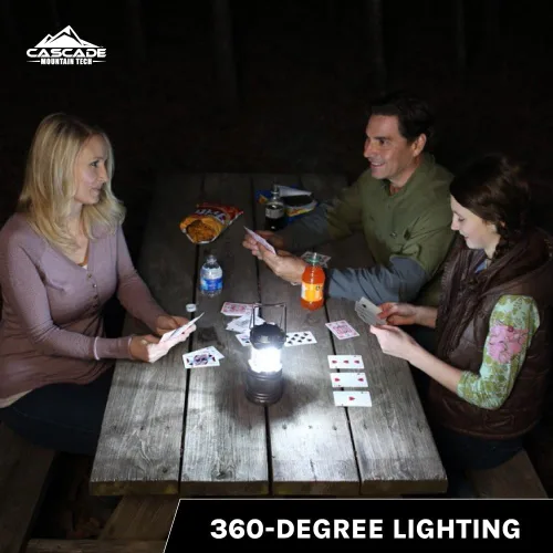 Vista 4 de Cascade Mountain Tech Linterna LED emergente