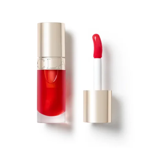 Vista 20 de Clarins Lip Comfort Oil Aceite labial hidratante, nutritivo y humectante Acabado ligero, alto brillo Calma, conforta y protege los labios