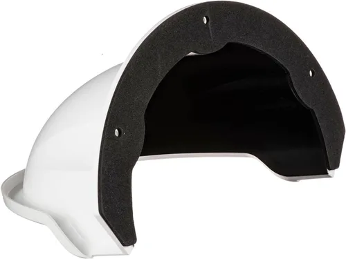 Vista 2 de SDS DS-1250ZJ - Cubierta universal para cámara de protección solar para cámara exterior Nest/Ring/Dome/Bullert (1 paquete, blanco)