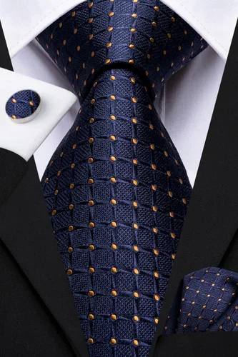 Vista 169 de Dubulle Corbata tejida de cachemira para hombre y gemelos de pañuelo para hombre, conjunto de gemelos para boda formal y negocios