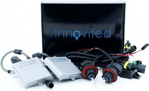 Vista 7 de Innovited H1 10000K Bombilla de xenón HID x 1 par con 2 balastos digitales de rendimiento de 55 W CA (Azul Océano)