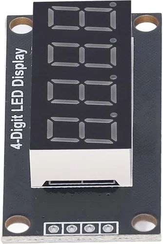 Vista 3 de 4 juegos de módulo de visualización de tubo digital LED, 4 dígitos y 7 segmentos, 0.36 pulgadas, TM1637, módulo de visualización numérica
