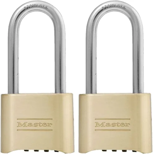 Vista 8 de Master Lock 175D, candado con combinación propia, se puede resetear, 175DLH