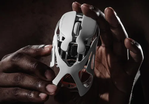 Vista 3 de Angry miao AM Infinity Mouse Dual 8K Polling 1.2s Batería intercambiable en caliente, inalámbrico programable para juegos, diseño ultraligero