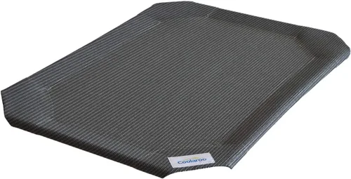 Vista 15 de Coolaroo The Original - Funda de repuesto para cama elevada para mascotas, tamaño mediano, azul acuático