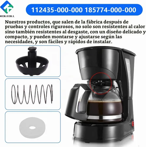 Vista 4 de 112435-000-000 - Kit de válvula de parada para cafetera, 2