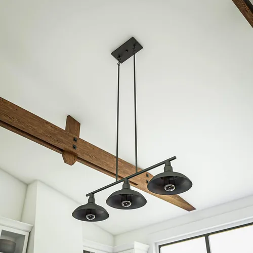 Vista 4 de Kenroy Home 93512BL Dale Lanterns, mediano, negro