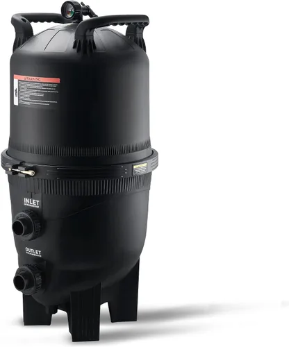 Vista 13 de VEVOR Depósito de filtro de piscina Pro 2026 y elemento para piscinas sobre el suelo y enterradas, sistema limpiador grande de 520-525 pies