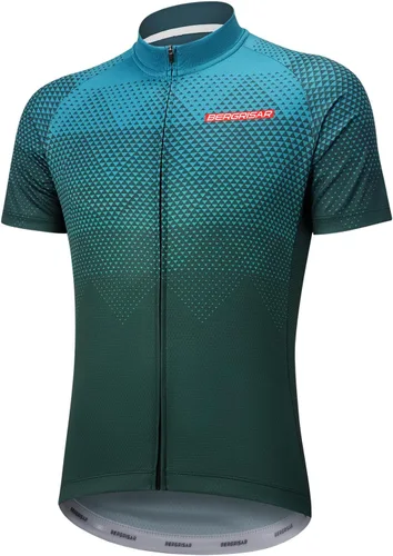 Vista 18 de BERGRISAR - Camisetas de ciclismo de manga corta para hombre 8001 azul