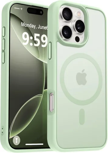 Vista 54 de MOCCA - Funda magnética resistente para iPhone XR de 6.1 pulgadas, compatible con MagSafe, funda con protección contra caídas de grado militar