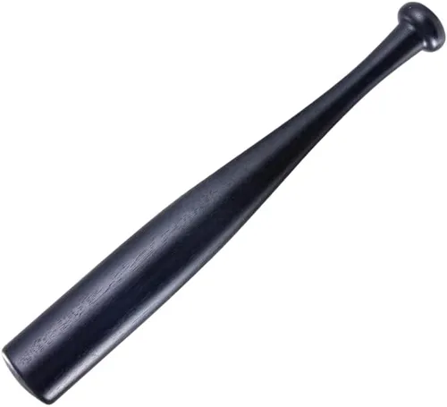 Vista 8 de Bate de entrenamiento de béisbol de madera, bate de madera duradero y resistente, ideal para la práctica de bateo de sóftbol, bate de diseño