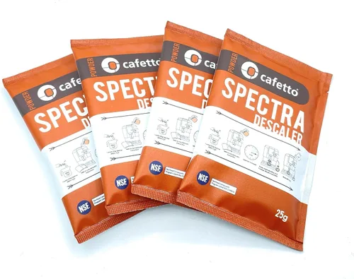 Vista 2 de Cafetto Spectra - Descalcificador de máquina de café expreso, indicador de color, polvo de limpieza descalcificante diseñado para máquina de café