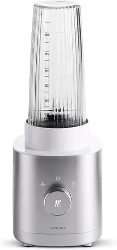 Vista 10 de ZWILLING Enfinigy - Licuadora personal, dientes de piraña con hoja cruzada para una mejor mezcla, batidos, batidos y más, taza de viaje a prueba