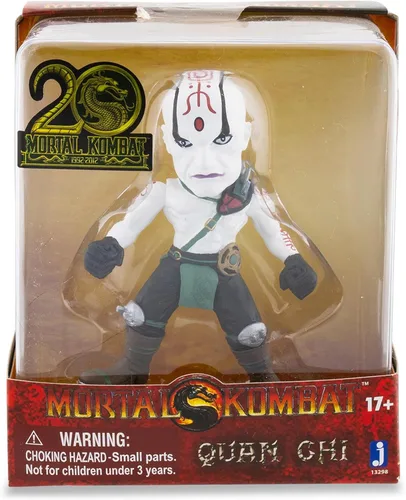 Vista 6 de Mortal Kombat Figura súper deformada de 2.75 pulgadas: Quan Chi