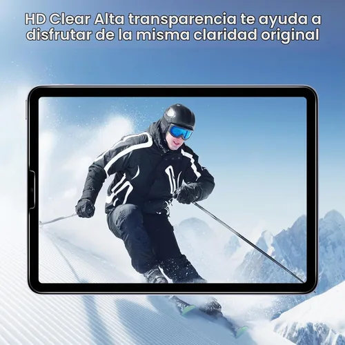 Vista 5 de OMOTON Protector de pantalla para iPad Air 5ª/4ª generación y iPad Pro de Transparente