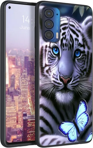 Vista 20 de Funda de TPU suave para Motorola Moto Edge 2021/Motorola Edge 5G UW, ajuste delgado para Moto Edge 2021, antiarañazos antideslizante, cuerpo