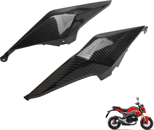 Vista 8 de Mokuo Funda de Velocímetro de Fibra de Carbono para Motocicleta Fit para Honda Grom Msx125 SF 2016-2020 Kit de Carenados Piezas