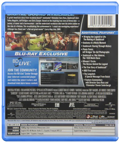 Vista 3 de Seabiscuit Blu-ray
