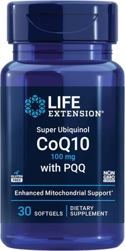 Vista 2 de Life Extension Super Ubiquinol CoQ10 con PQQ, CoQ10, PQQ y fórmula de próstata Ultra, palma enana americana para hombres, pygeum