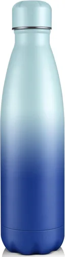 Vista 27 de Volhoply Botellas de agua aisladas de 25 onzas, paquete de 1/2/4, termo de acero inoxidable de doble pared que mantiene el frío y el calor, botella