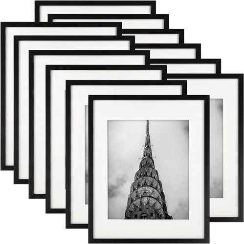 Vista 16 de Marcos para fotos de 4 x 6 pulgadas negros, juego de 12 para decoración de pared, galería, collage, marcos para fotos o exhibición en mesa