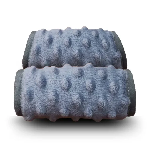 Vista 9 de DODO NICI Funda de correa de asiento de automóvil para bebé, cojín para cinturón de seguridad, almohadillas para cinturón para portabebés