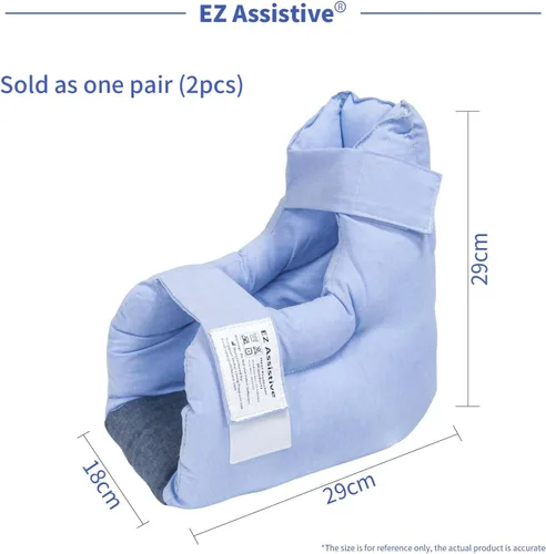 Vista 4 de Protectores de talón EZ Assistive eliminan la presión y las úlceras por presión para la terapia de curación de la presión del talón y lesión