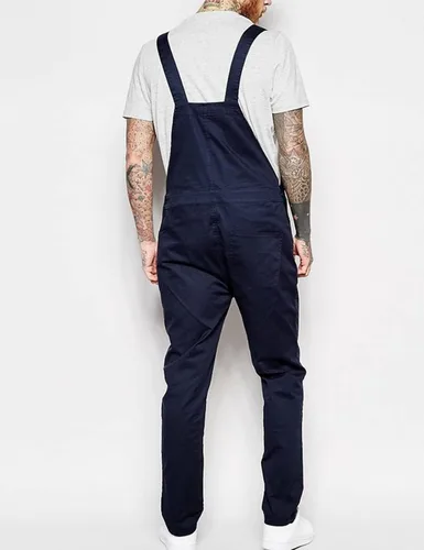 Vista 12 de Snoly Monos casuales de algodón para hombre con correas de hombro con pechera de camuflaje, pantalones largos