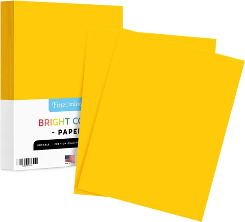 Vista 11 de Papel de color azul brillante liso de 8.5 x 11 pulgadas, para la escuela, la oficina y el hogar, manualidades navideñas, artes y manualidades, sin