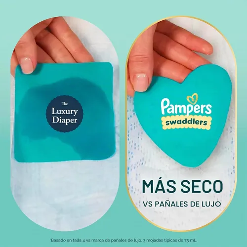 Vista 12 de Pañales talla 1, 32 unidades – Pañales desechables Pampers Swaddlers