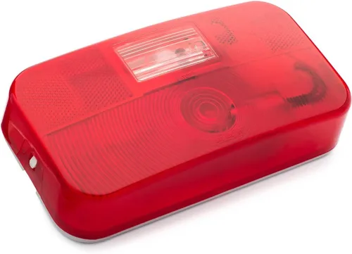 Vista 11 de Lumitronics Luz Roja de Montaje en Superficie de Parada/Giro/Cola, Soporte de Matrícula/Luz para RV, Remolque, Cámper, Quinta Rueda y Autocaravanas