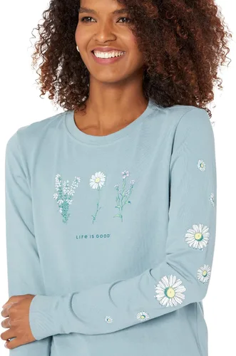 Vista 3 de Life is Good Camiseta de manga larga para mujer