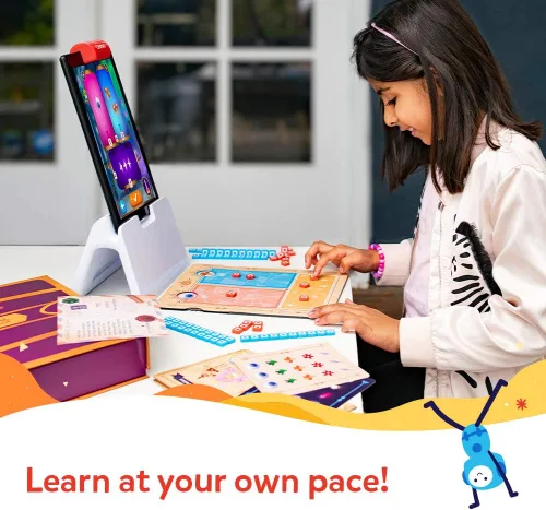 Vista 4 de Osmo - Asistente de matemáticas y el taller mágico para iPad y tablet Fire - Edades 6-8/Grados 1-2 - Suma y resta - Inspirado en el plan de estudios
