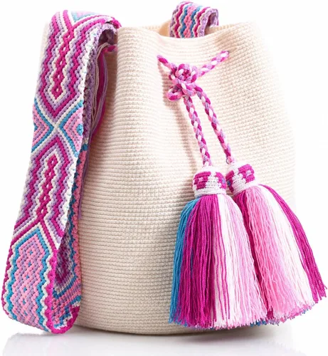 Vista 12 de WYOU Utopia classics Hobo in Wayuu Crochet, Grande Baru