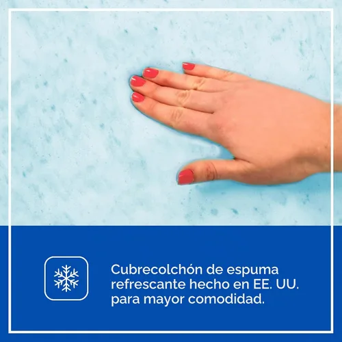 Vista 7 de Sealy Baby Colchón híbrido acogedor y transpirable para cuna, certificado GREENGUARD Gold, fabricado en Estados Unidos, espuma refrescante, 2