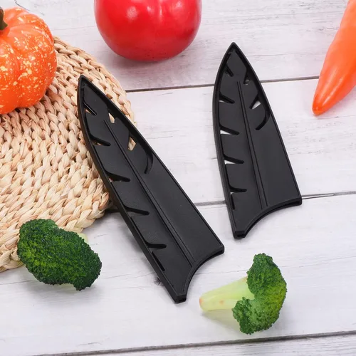 Vista 6 de PATIKIL Fundas de plástico para cuchillos de chef de 8 pulgadas, paquete de 2 cuchillos, protector de cuchillos, protector de cuchillas, funda