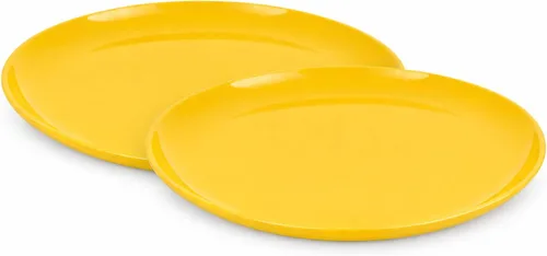 Vista 9 de Mintra Home - Platos reutilizables para servir (azul, cuadrado, 2 unidades (14 pulgadas)