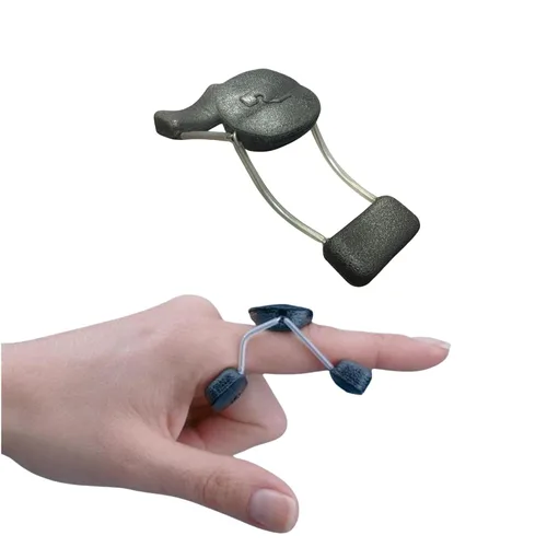 Vista 8 de Rolyan Férula de Extensión de Dedo Sof-Stretch, Extra Pequeña, Blanca, Férula de Dedo con Ajuste Regulable, Soporte de Dedo Sin Látex para Extensión