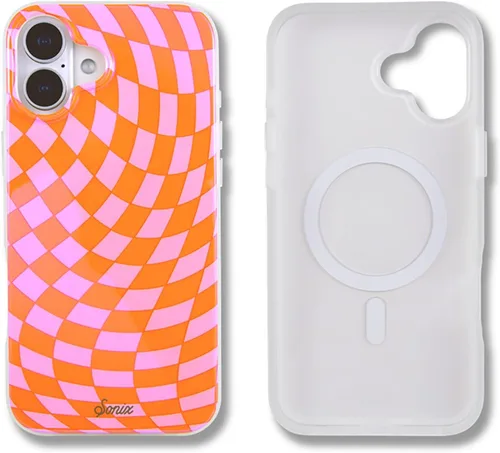 Vista 181 de Sonix x Barbie Funda para iPhone 15 Pro Compatible con MagSafe Probada para caídas de 10 pies Golden Hour