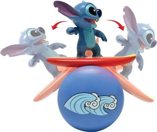 Vista 7 de LEXiBOOK, Disney Stitch, El Robot Interactivo de Surf de Stitch – Auto-Equilibrado, Efectos de Luz y Sonido, Juguetes Portátiles con Sensores