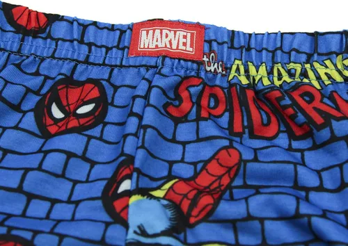 Vista 4 de Marvel Spiderman - Pantalones cortos de dormir para niños