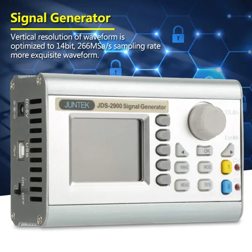 Vista 12 de JDS2900 DDS generador contador 15MHz 30MHz 40MHz 50MHz 60MHz alta exactitud Dua canal Función de onda arbitraria Generador Medidor de frecuencia