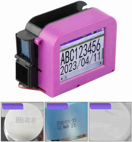 Vista 6 de Impresora de mano, codificador de inyección de tinta portátil, impresora de inyección de tinta portátil, mini impresora de bolsillo, codificador