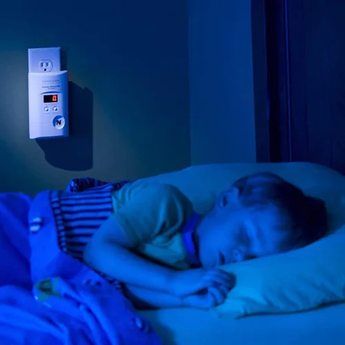 Vista 9 de Kidde - Detector de monóxido de carbono, enchufe de pared con respaldo de batería de 9 voltios, pantalla LED digital - 2