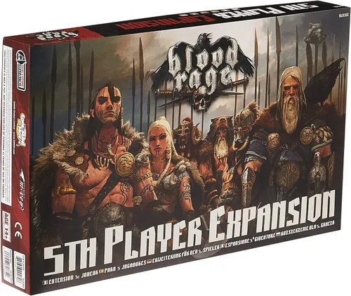 Vista 2 de Expansión de quinto jugador para juego Blood Rage, versión multilenguaje